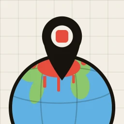 Paint the World — GPS Map Art のアイコン